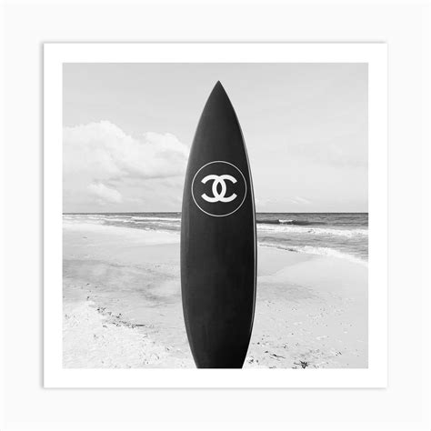 Chanel surfboard print